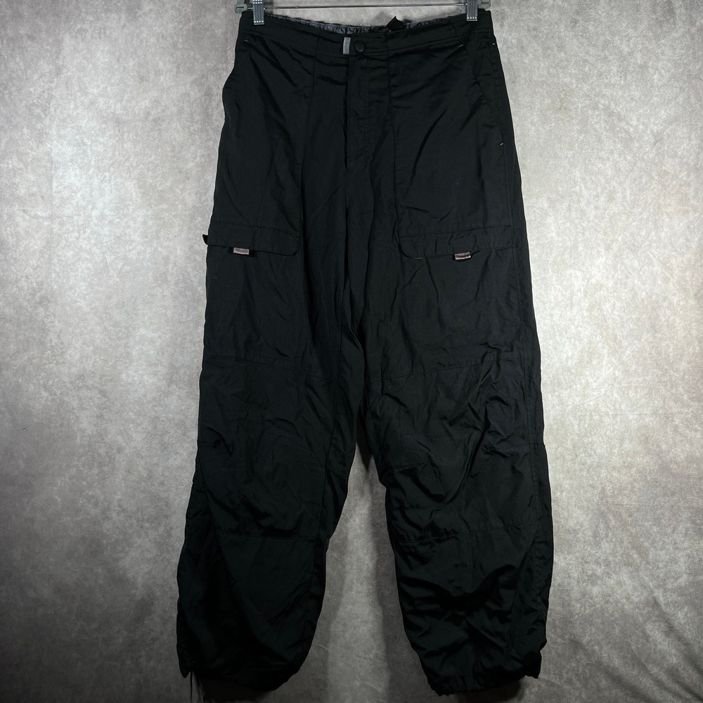 Colorado Nylon Snow Pants Mens Large Black Cargo Pockets Outdoor‎ Camping Hiking